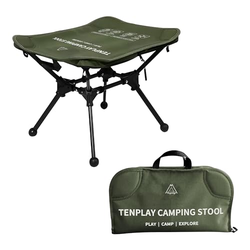 Shelta Pod×TENPLAY」「Terracube 」アウトドアチェア 折りたたみ椅子